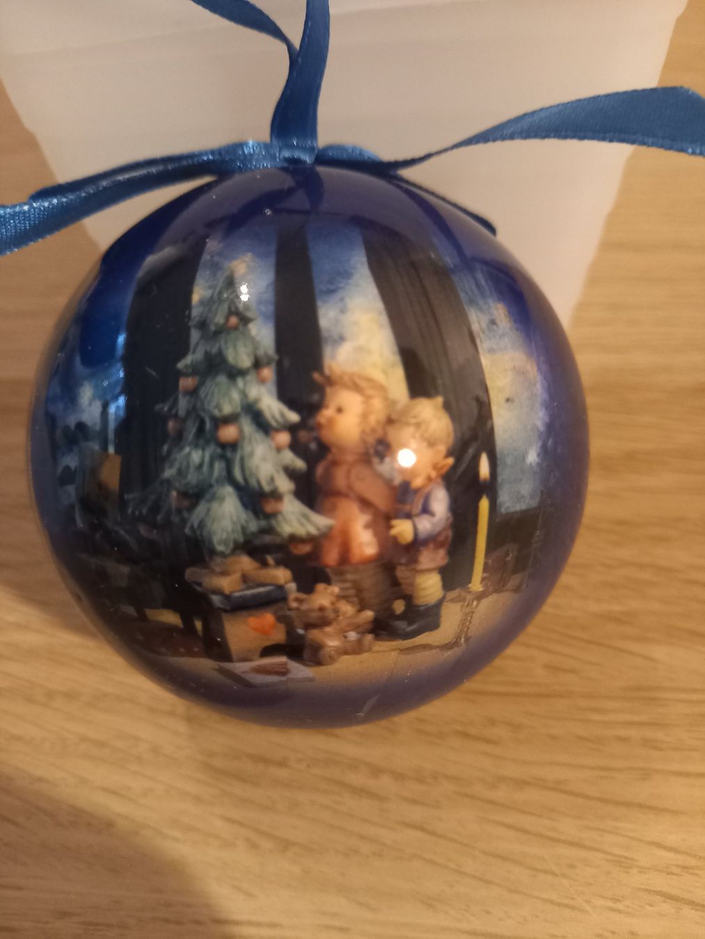 Alle Dekorationen: 3 Blaue Weihnachtskugeln Weihnachten Christbaumschmuck Deko – Gebraucht aus Luzern von titanic68 2
