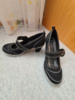 neue Pumps, dunkelblau, Schuhe, Highheels