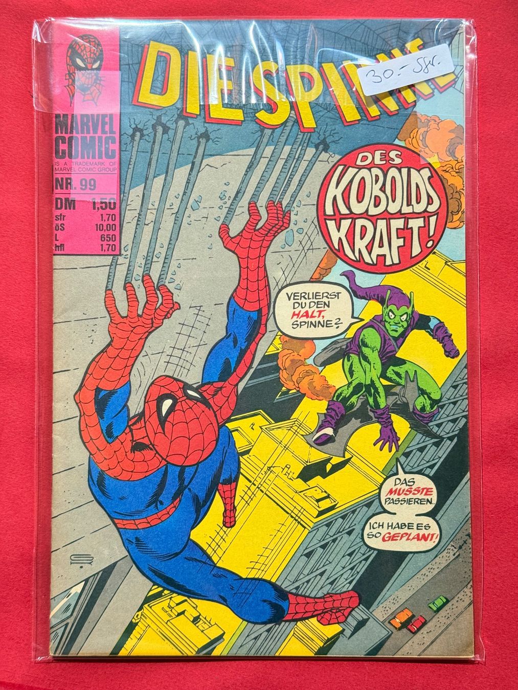 Marvel: Die Spinne Comic Nr.99, Williams,Z1-Z2, Erstauflagen (Neu ...