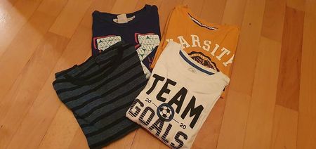 4x Langarmshirts