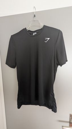 Gymshark Sport T-Shirt schwarz Grösse L