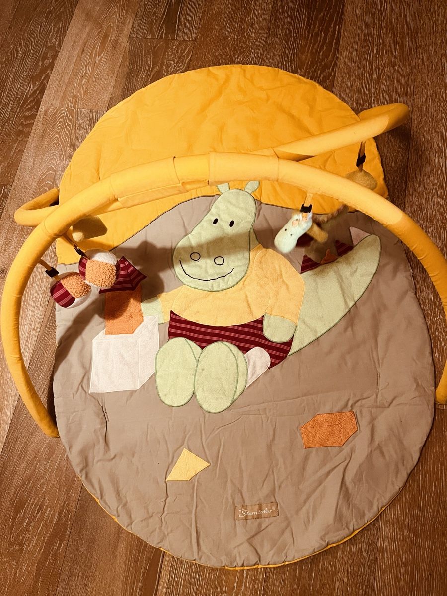 Sterntaler Tappeto da gioco: Krabbeldecke mit Spielbogen – Usato da Cumpadials venduto da Cumpi