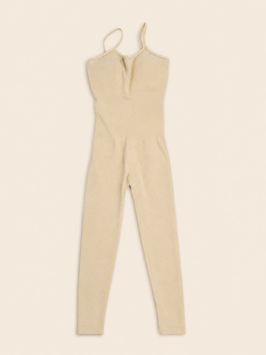 Jumpsuits: COMBINAISON LEGGING BEIGE – Neuf (Voir description) à Lausanne par KeNaChic 2