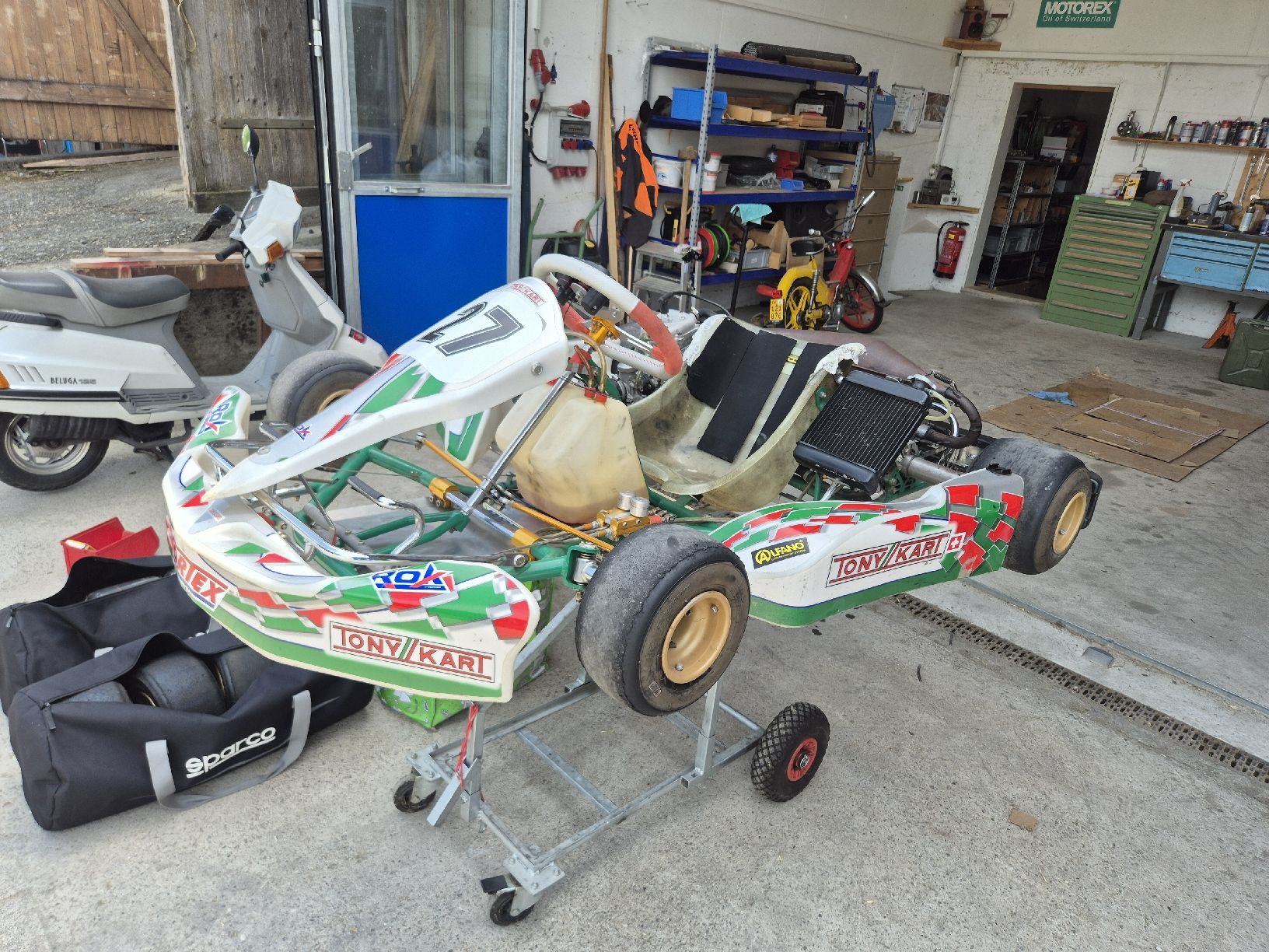Tony Kart Go-Kart: Go Kart, Tony Kart – Usato da Hombrechtikon venduto da Fiatagri80-90 5