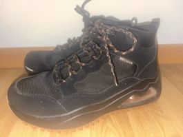 Skechers Sneaker schwarz braune Sohle Grösse 38 gebraucht