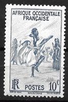 Französisch-Westafrika 1947: Kriegstanz