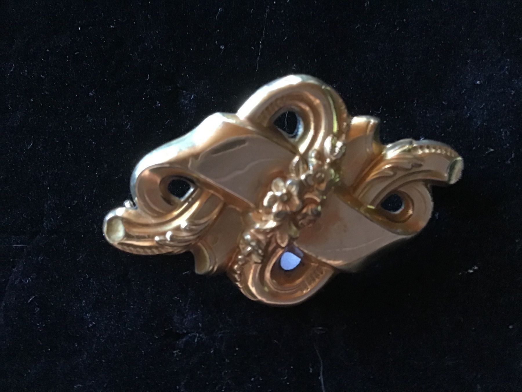 Spille & Fermagli: Antike Schaumgold Brosche – Usato da St. Gallen venduto da Goldlilly 3