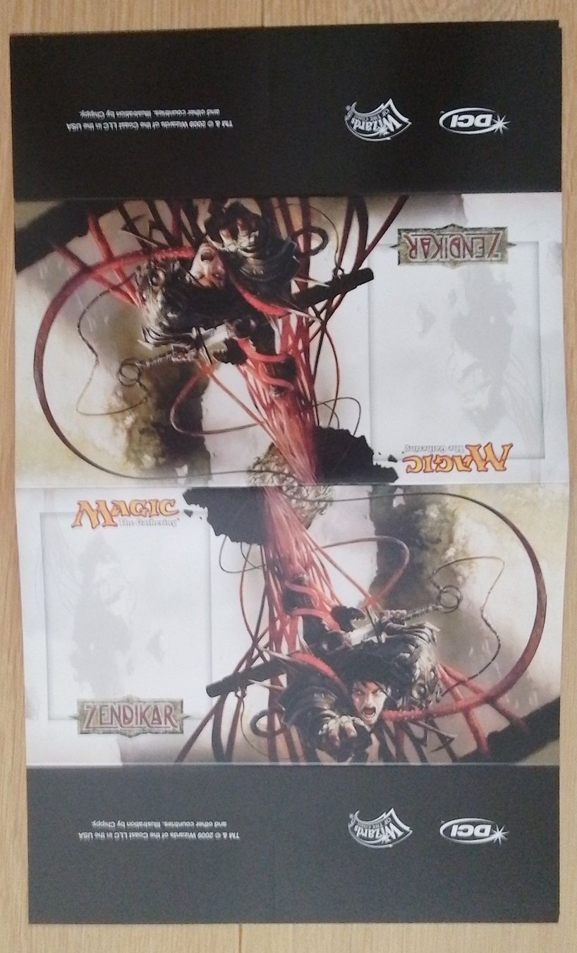 Magic The Gathering Sammelbilder & Trading cards: Magic the Gathering Tischaufsteller Zendikar – Gebraucht aus Wohlen AG von salamanderspielwaren 1