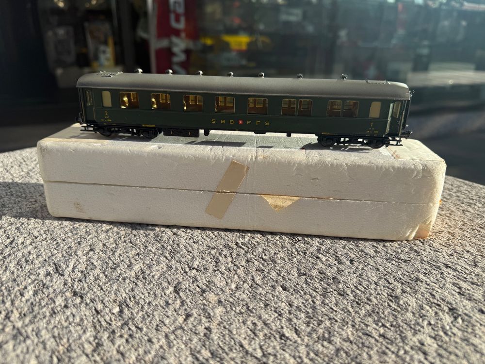 Metropolitan Modelleisenbahnen: Metropolitan 7010 H0 DC Personenwagen SBB  RARE – Gebraucht aus Chiasso von Carrara-Modellismo 6