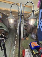 Strassenlaternen Paar Vintage Aluminium elox. 