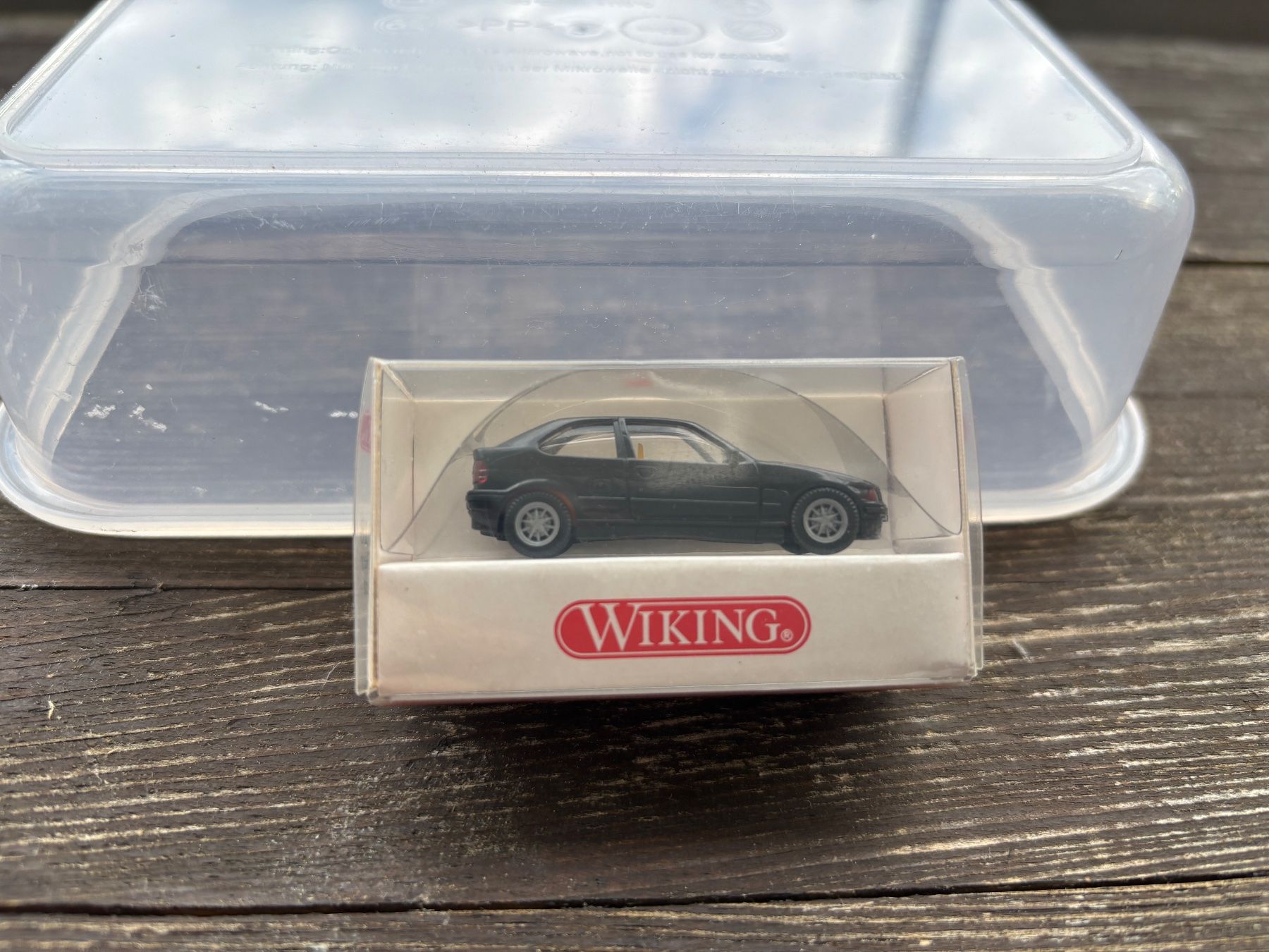 Wiking Modellini d'auto: Wiking Nr. 198 BMW 2er Compact schwarz in OVP – Usato da Thun venduto da BlauerKlaus