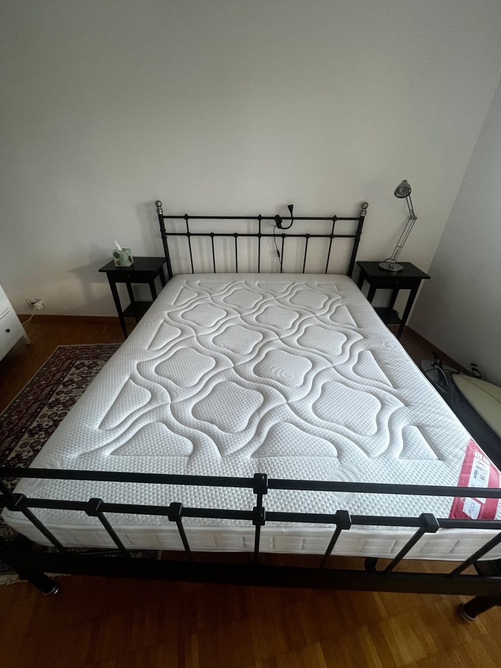 Ikea Lits: Bedframe 160x200 + base + mattress – D'occasion à Zollikon par RimBen 3
