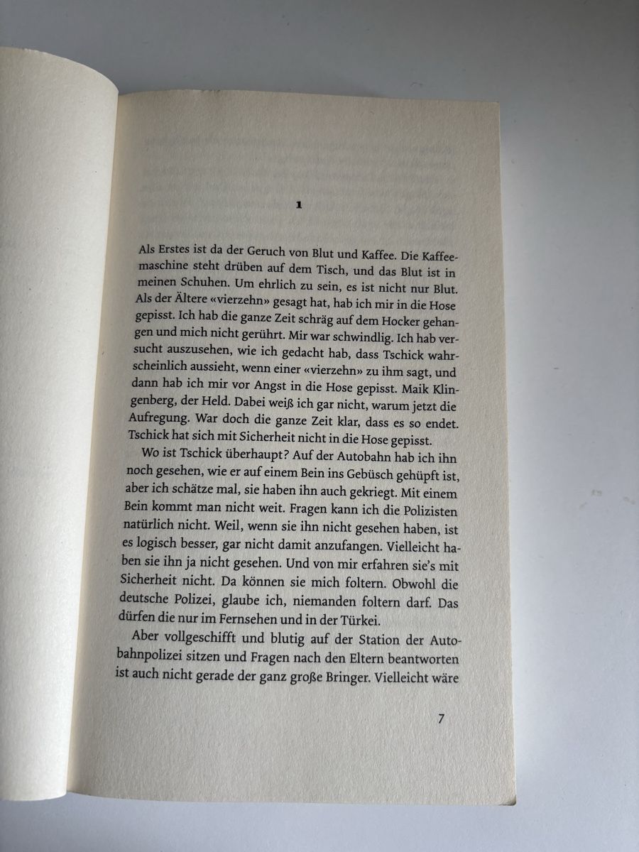 Libri: Wolfgang Herrndorf - Tschick - Taschenbuch – Nuovo (secondo la descrizione) da Solothurn venduto da amelie.br 3