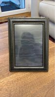 Elegante Leder Fotorahmen, Schwarz, Top Zustand, Zeitlos!