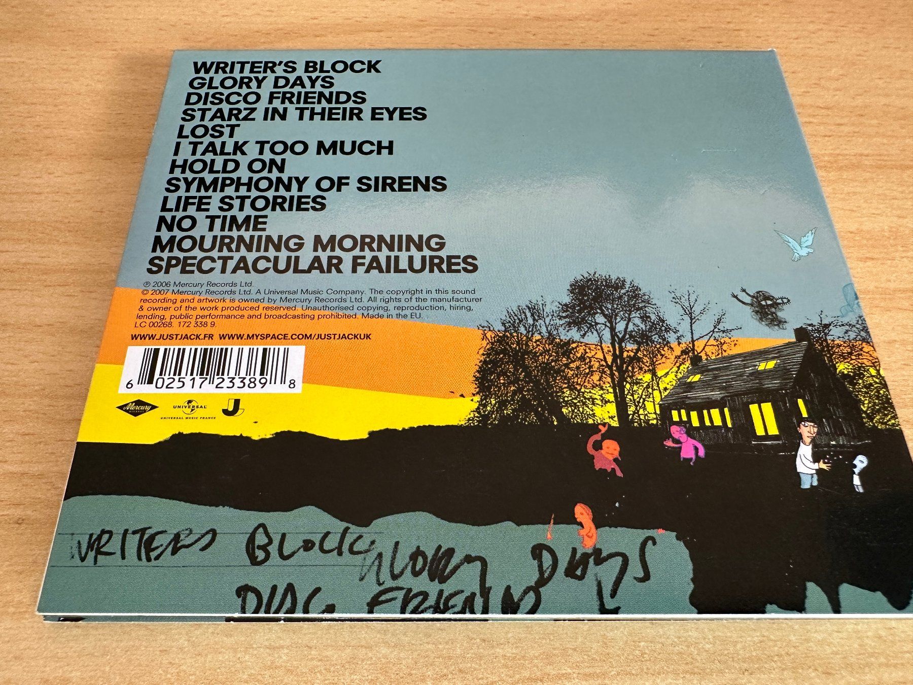 CD: Just Jack – Overtones – Usato da Rikon im Tösstal venduto da Alpenmutz 1