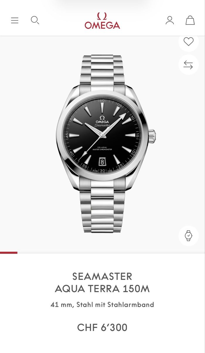 Omega Orologi: Omega Aqua Terra 41mm 08/2025 – Nuovo (secondo la descrizione) da Zürich venduto da masako 4
