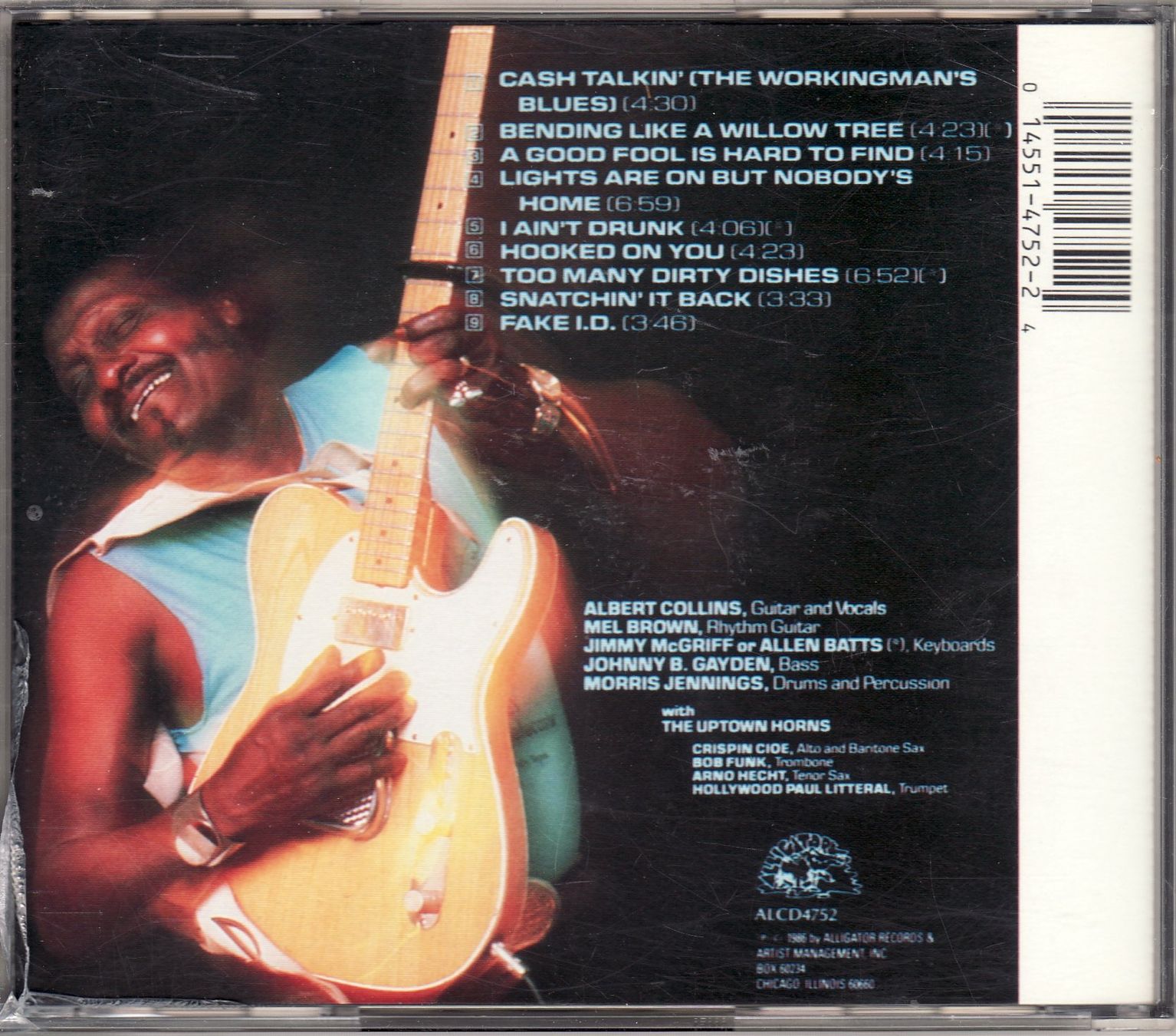 CD: Albert Collins – Cold Snap – Usato da Boussens venduto da catfood01 1