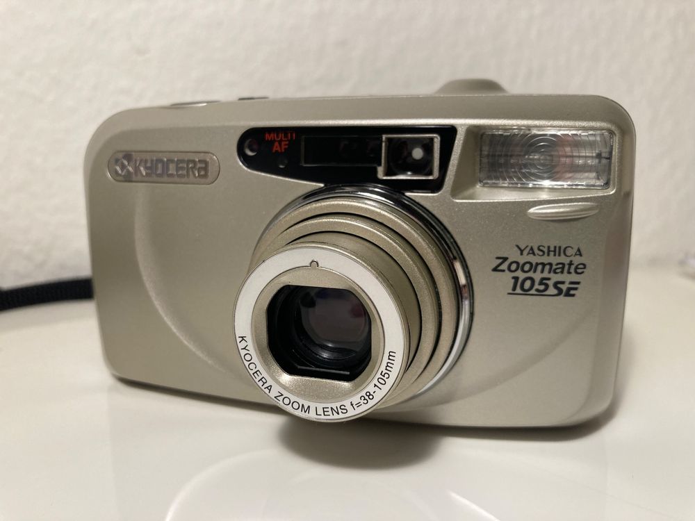 Appareil Photo Yashica Zoomate 105 Compact - 35mm, Autofocus, Noir, Occasion