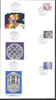 3 FDC 609-611 Serie Einzelmarken ET Bern 24.8.1978