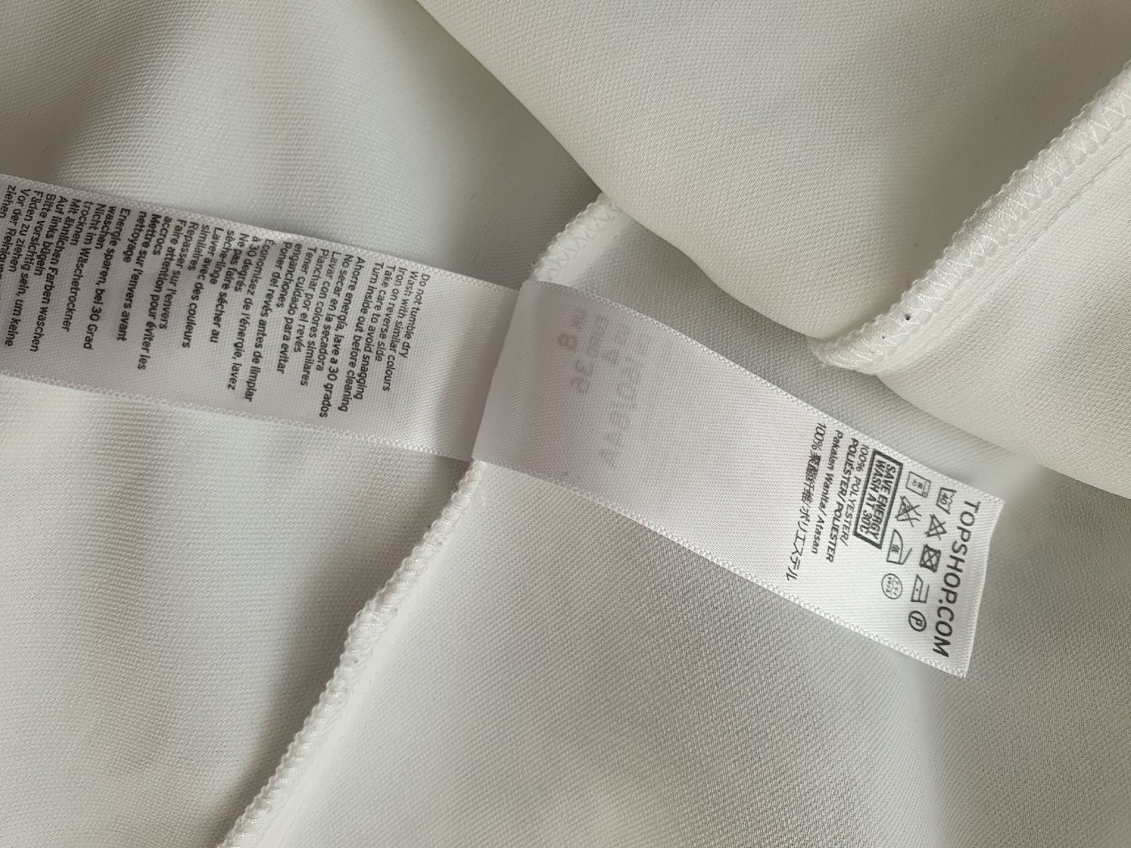 Topshop Camicette: Bluse weiss, 36 – Usato da Steinach venduto da Xamax18 7