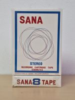 SANA 8-Track Kassette 60 Min. Vintage Cartridge Tape SEALED