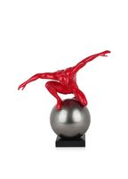 Moderne figurative Skulptur "Beherrschung"