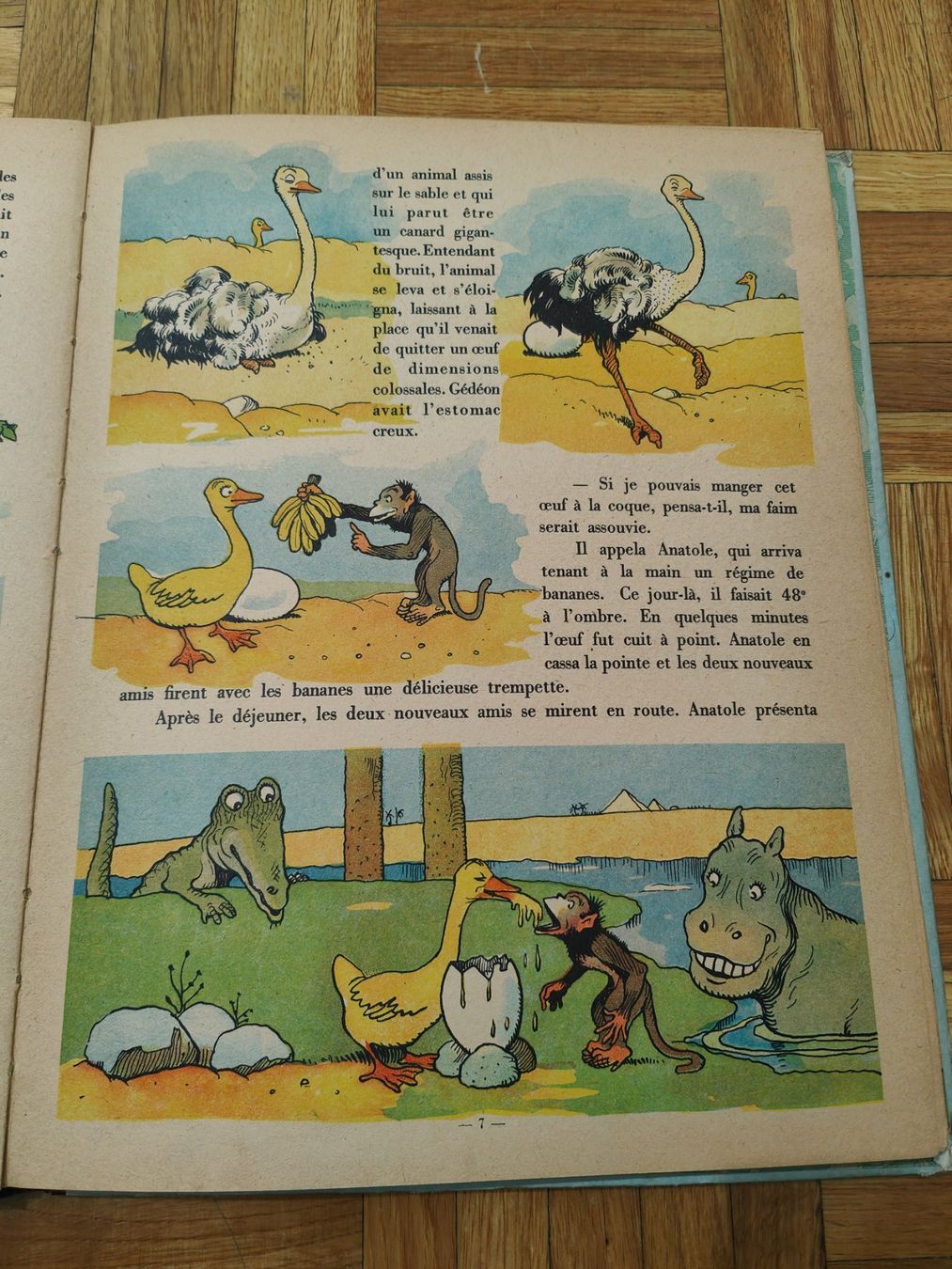 Fumetti: Gédéon en Afrique - Bejamin Rabier – Usato da Roche VD venduto da Octave75 2