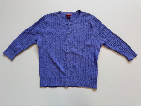 Merona carigan cable knit style Women M