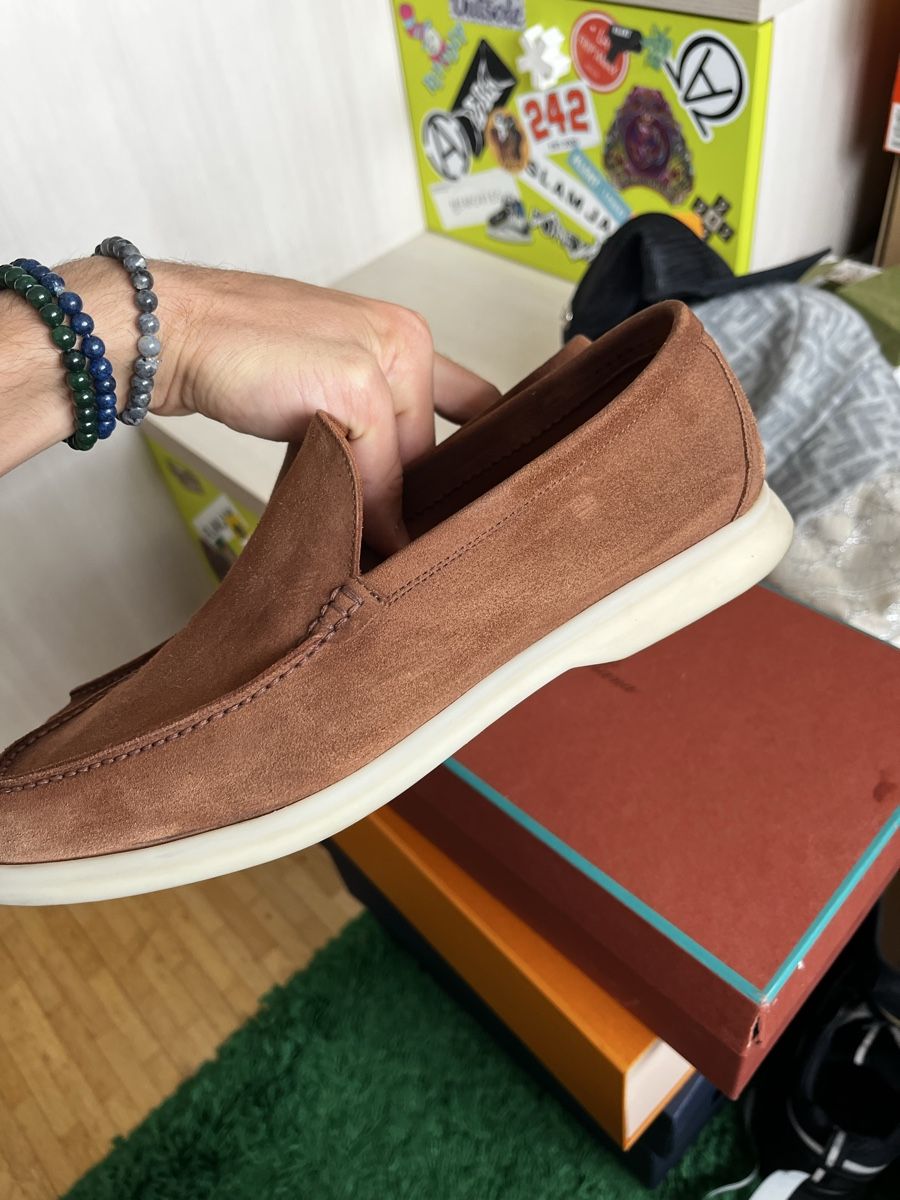 Loro Piana Scarpe da uomo: Loro Piana Summer Walk Brown – Usato da Genève venduto da 3M_JR 4