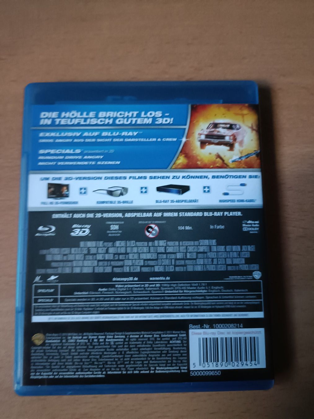 Tutti i DVDs: Drive Angry 3D – Usato da Köniz venduto da Movieportal007 1