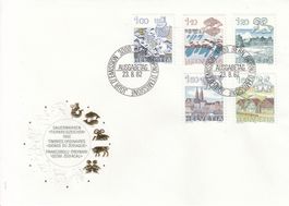 680-693 alle 6 FDC's Tierkreiszeichen, Kat. SBK25 Fr. 32.00