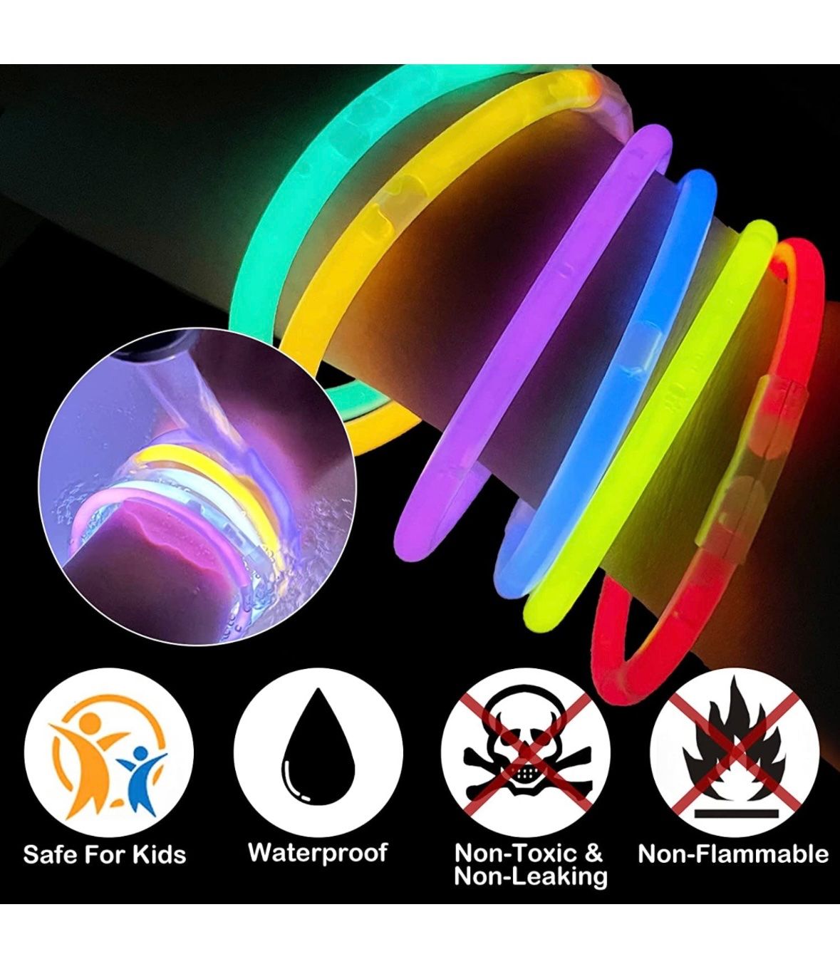 Ghirlande e barre luminose: 330 Stück Knicklichter Party Set – Nuovo e nell'imballaggio originale da Nuglar venduto da SaleRitter 2
