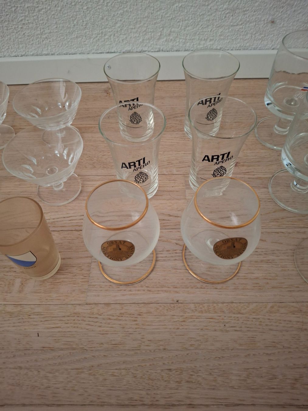Bicchieri: Lot mit 25 Apéro Gläsern – Usato da Dietikon venduto da Hwengi 2