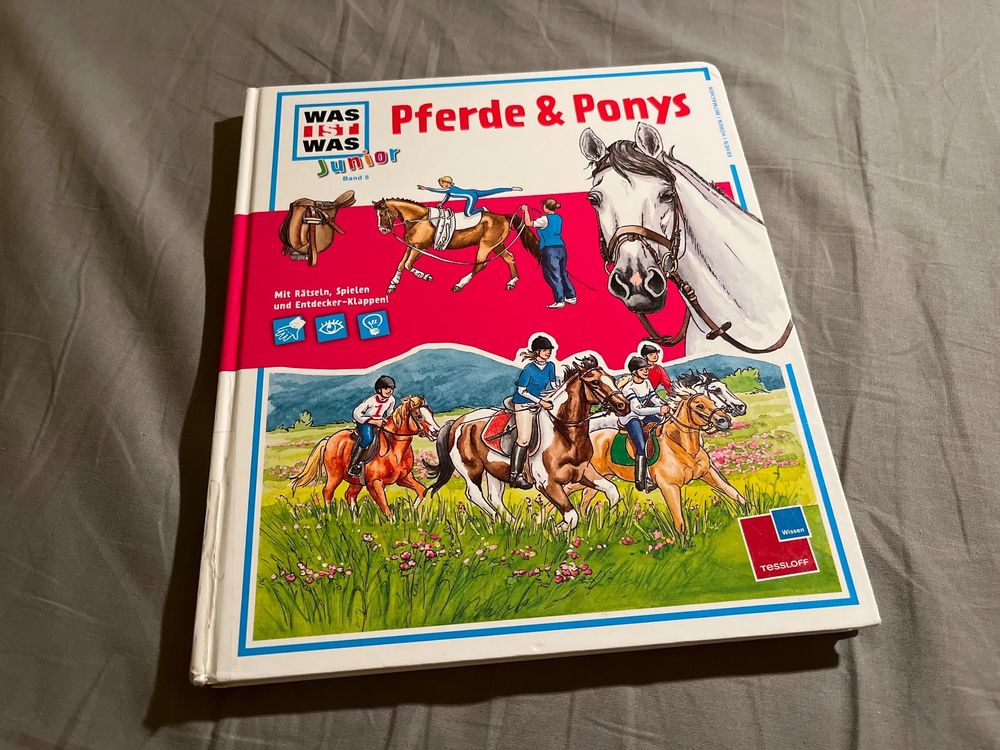 Franckh-Kosmos Was Ist Was Junior Pferde Ponys: Mitbring-Spiel für 2-4