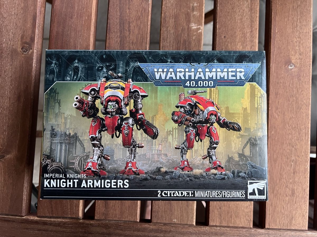 Kit di modellismo & Modellini statici: Warhammer 40k Schwertknappen Imperial Knights – Nuovo (secondo la descrizione) da Bülach venduto da chevelle77