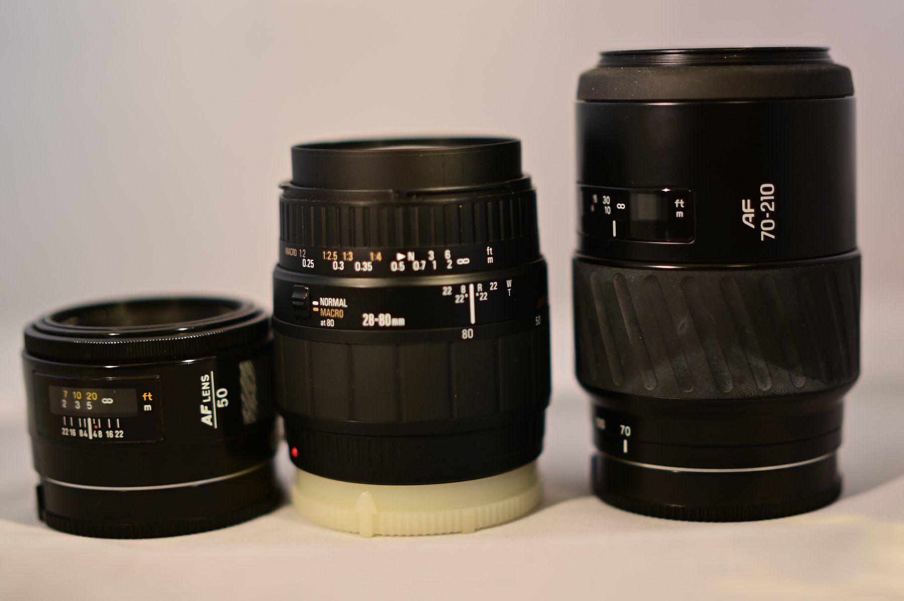 Minolta Fotocamera: Minolta Dynax 7 Spiegelreflexkamera mit 4 Objektiven – Usato da Uster venduto da Stoessda 4
