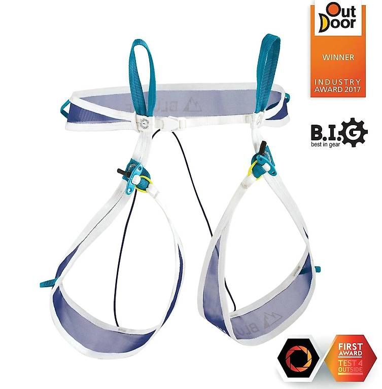 Matériel de grimpe: Blue Ice Choucas Light Klettergurt Grösse M Gratisversand – D'occasion à Innertkirchen par Flir