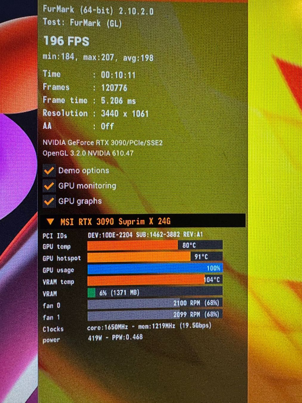 MSI Cartes graphiques: Nvidia GeForce RTX 3090 MSI Suprim X – D'occasion à Bern par L.Linder 4