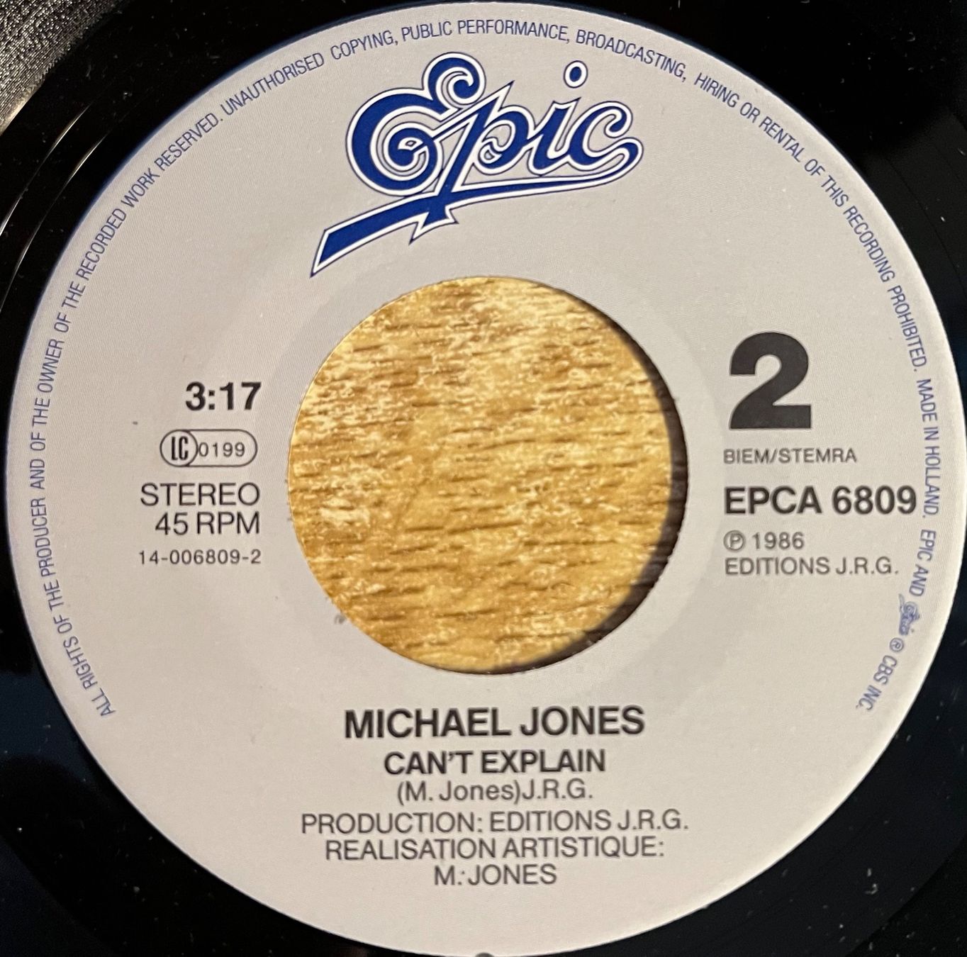 Schallplatten: MICHAEL JONES - GUITAR MAN – Gebraucht aus Bussigny von vinyl-pas-cher 3