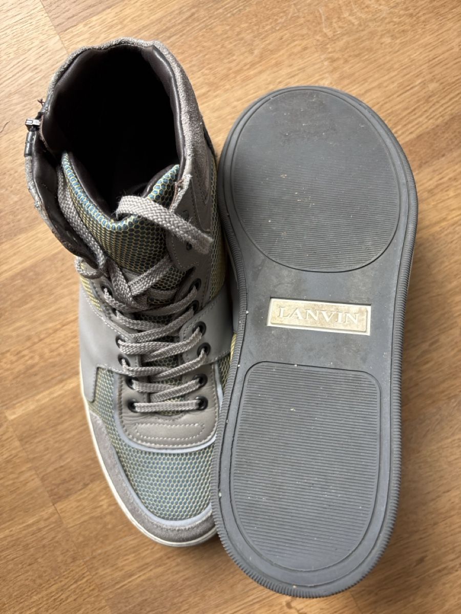 Lanvin Scarpe da uomo: Lanvin Zipper High-top/Men's Sneakers – Usato da Basel venduto da Bronzing 3