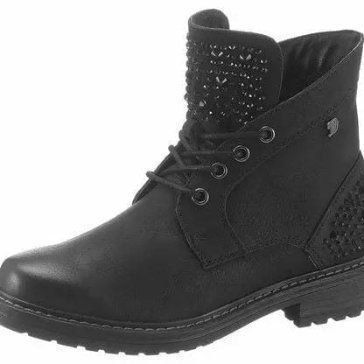 Tom Tailor Chaussures femmes: Boots von Tom Tailor aus Lederimitat – Neuf avec emballage d'origine à Gränichen par lizama