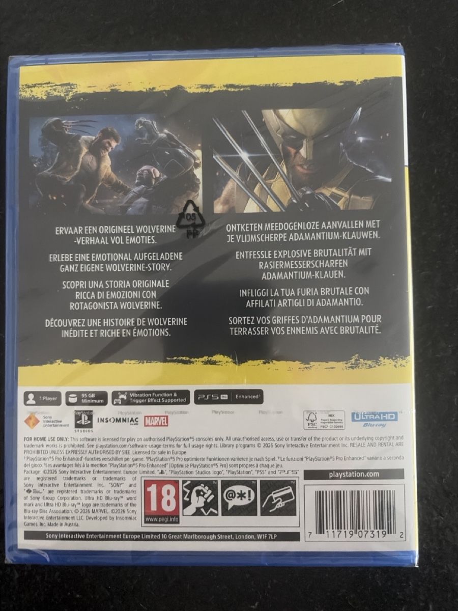 Sony Spiele: PS5 Wolverine – Neu und originalverpackt aus Murg von LolisImperium 2