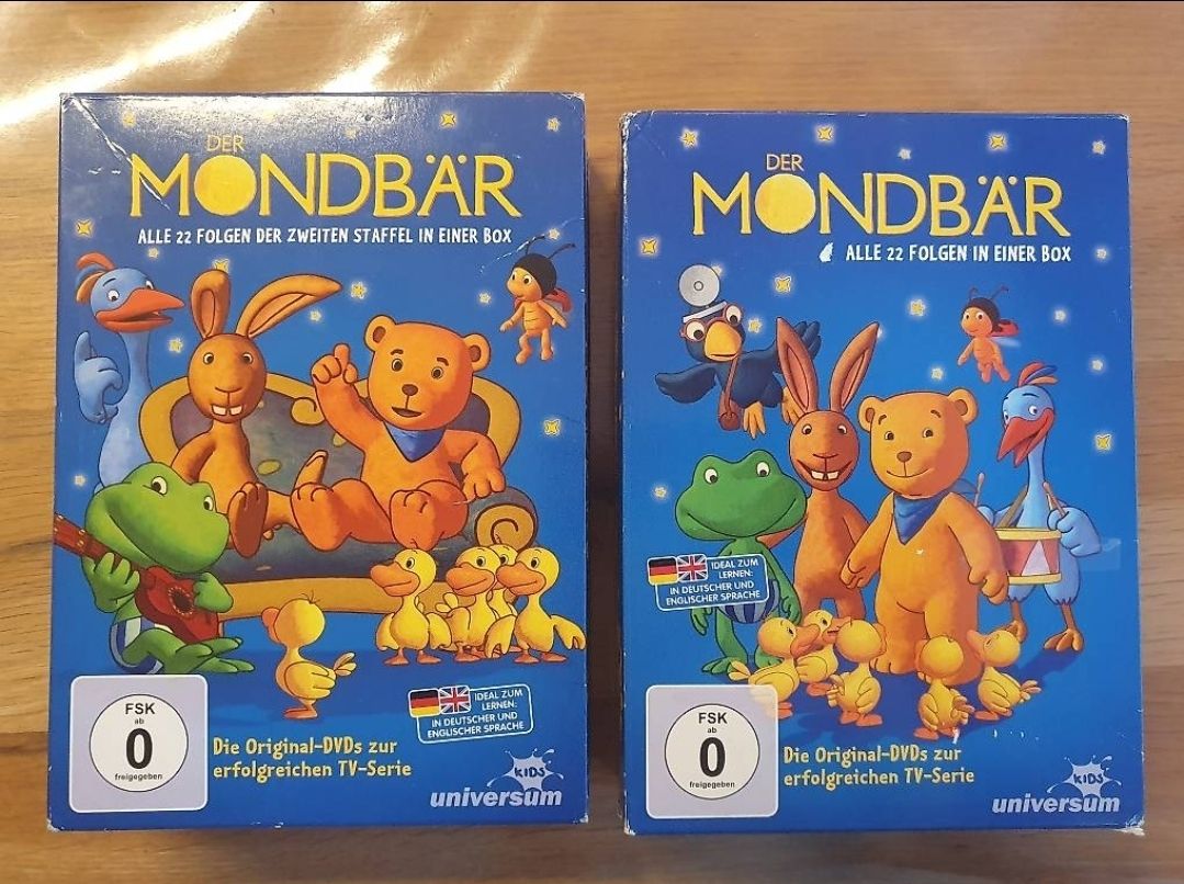 Tutti i DVDs: Mondbär Staffel 1 und 2 – Usato da Büttikon AG venduto da jd.grobler