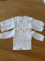 Oberteil Baby Weiss Grösse 80 3 Stck