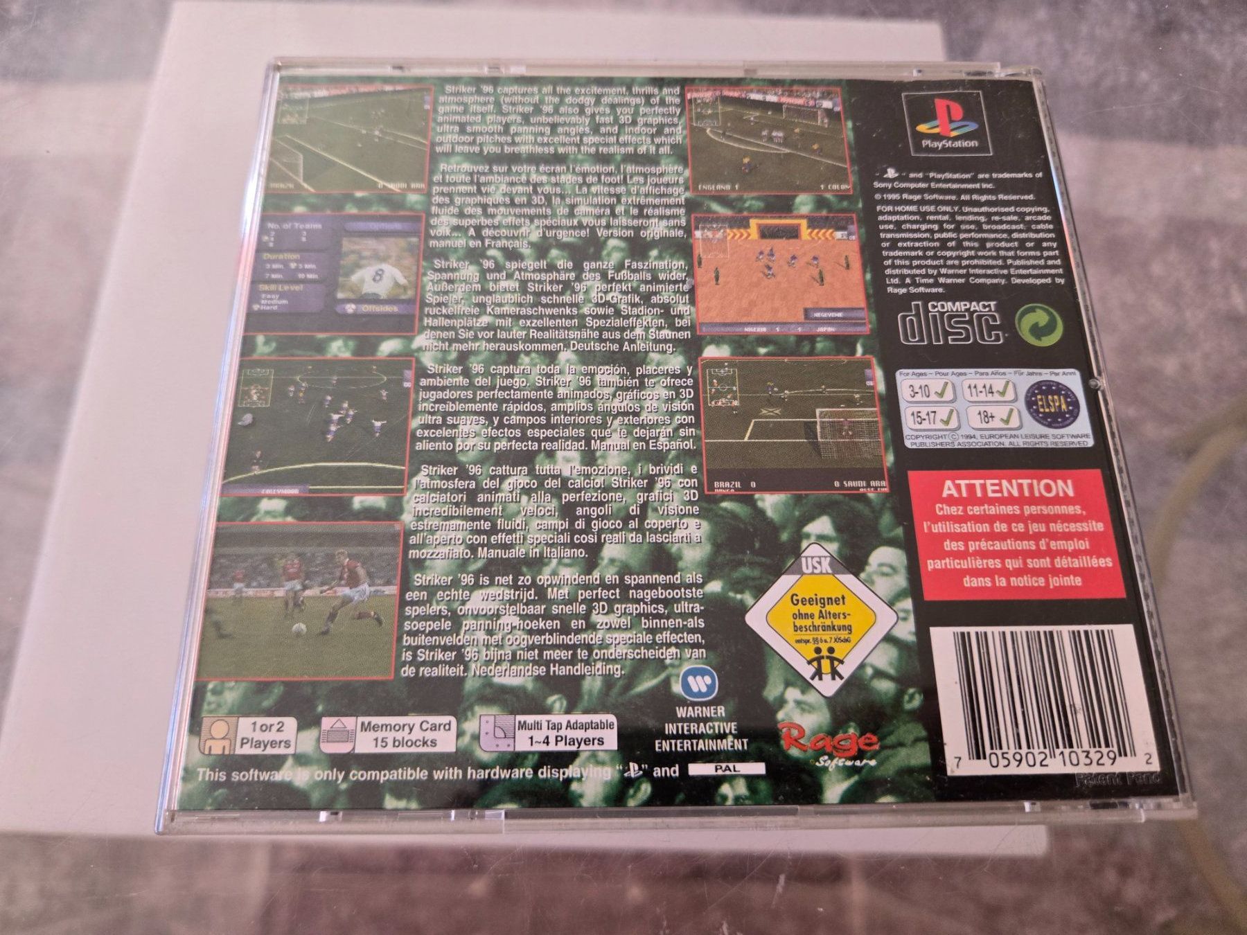 Giochi: Striker PS1 – Usato da Bussigny venduto da Kfdlt 1