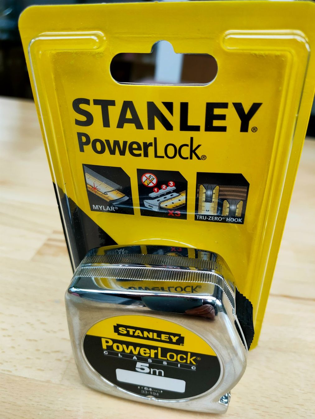 Stanley Misurare: STANLEY Power Lock Rollmeter      5 Meter – Nuovo e nell'imballaggio originale da Ormalingen venduto da maite06