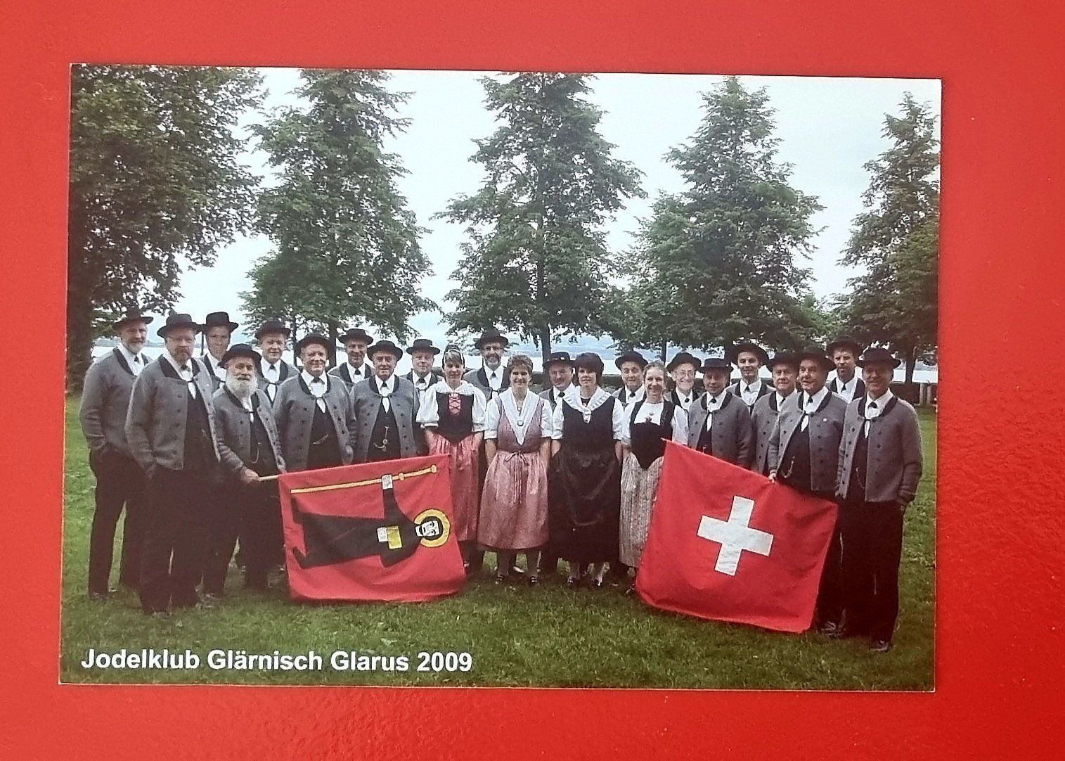 Cartoline postali: Glarus - Jodlerklub Glärnisch - 2009 – Usato da Rothrist venduto da RROENK