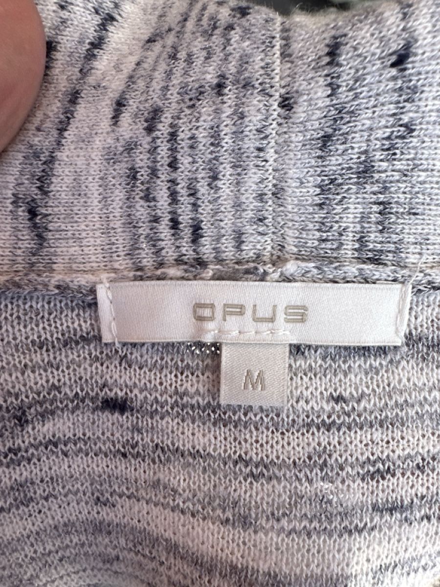 Opus Jacken: Opus Strickjacke, Gr. M, blau-meliert – Gebraucht aus Watt von apfel70rot 4