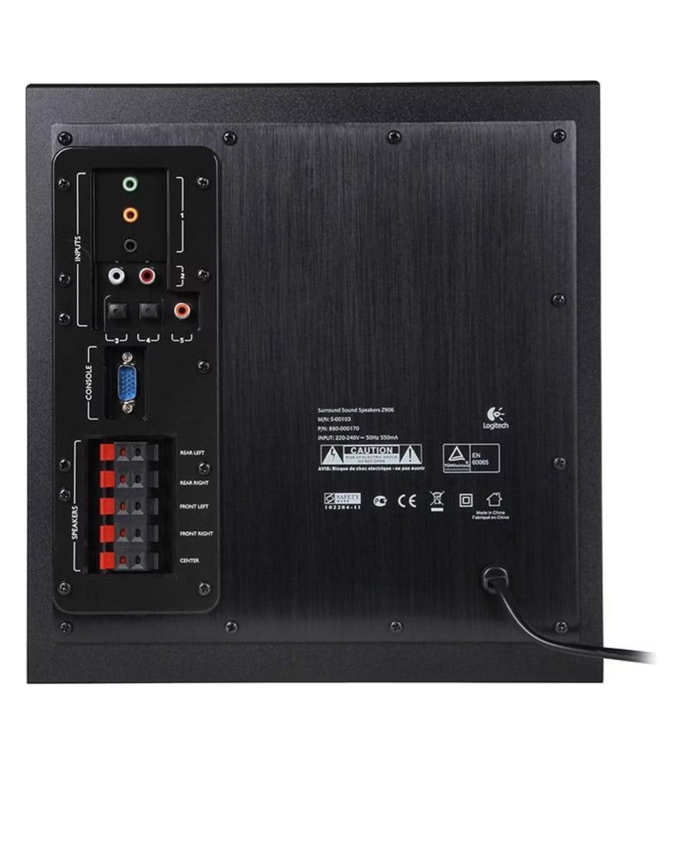 Logitech Heimkino: Logitech Z906 Surround Sound System & Zubehör – Gebraucht aus Eschenbach SG von jno_cqq6 4