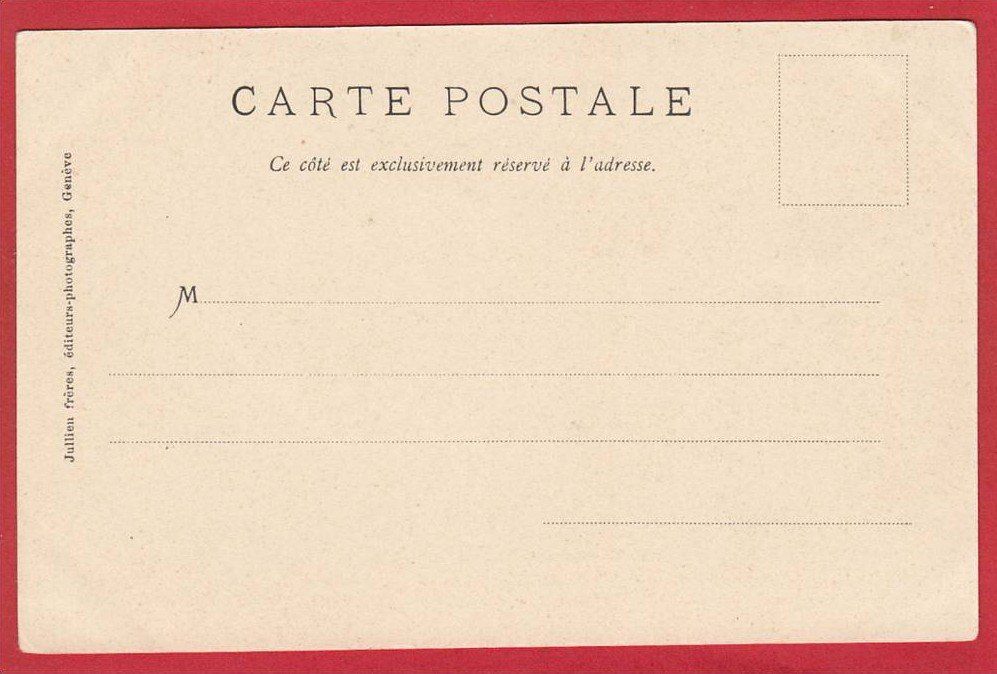 Cartoline postali: BOSSEY ET LE SALÈVE – Usato da Grüningen venduto da Kartenlaube 1